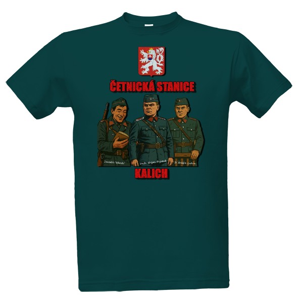 Tričko s potiskem Četnická stanice Kalich