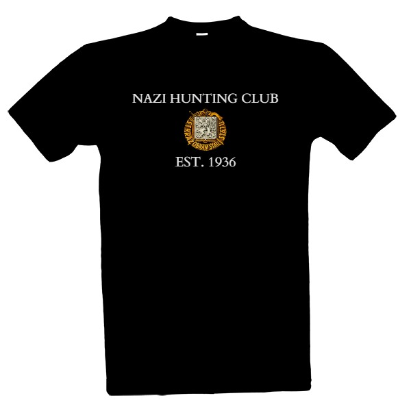 Tričko s potiskem Hunting Club SOS