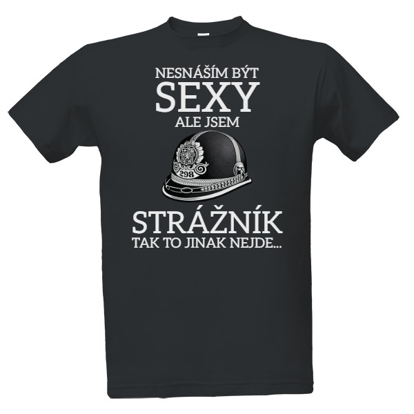 Tričko s potiskem Sexy strážník
